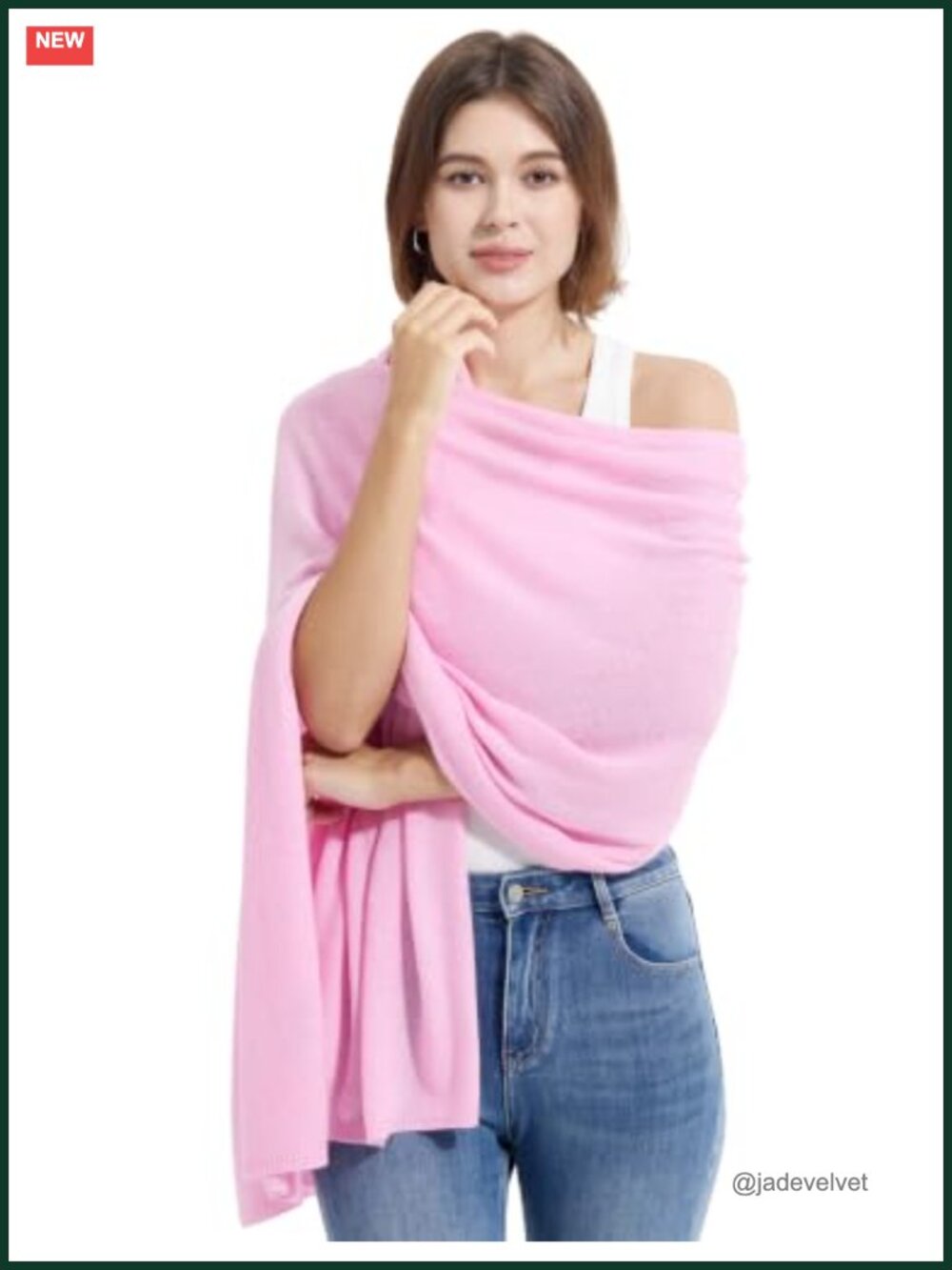 Chic Cashmere Wool Blend Wrap Shawl Pashmina Stole Large Travel